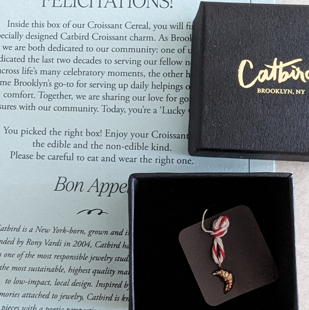 Catbird x Le Appartement 4F Croissant Charm